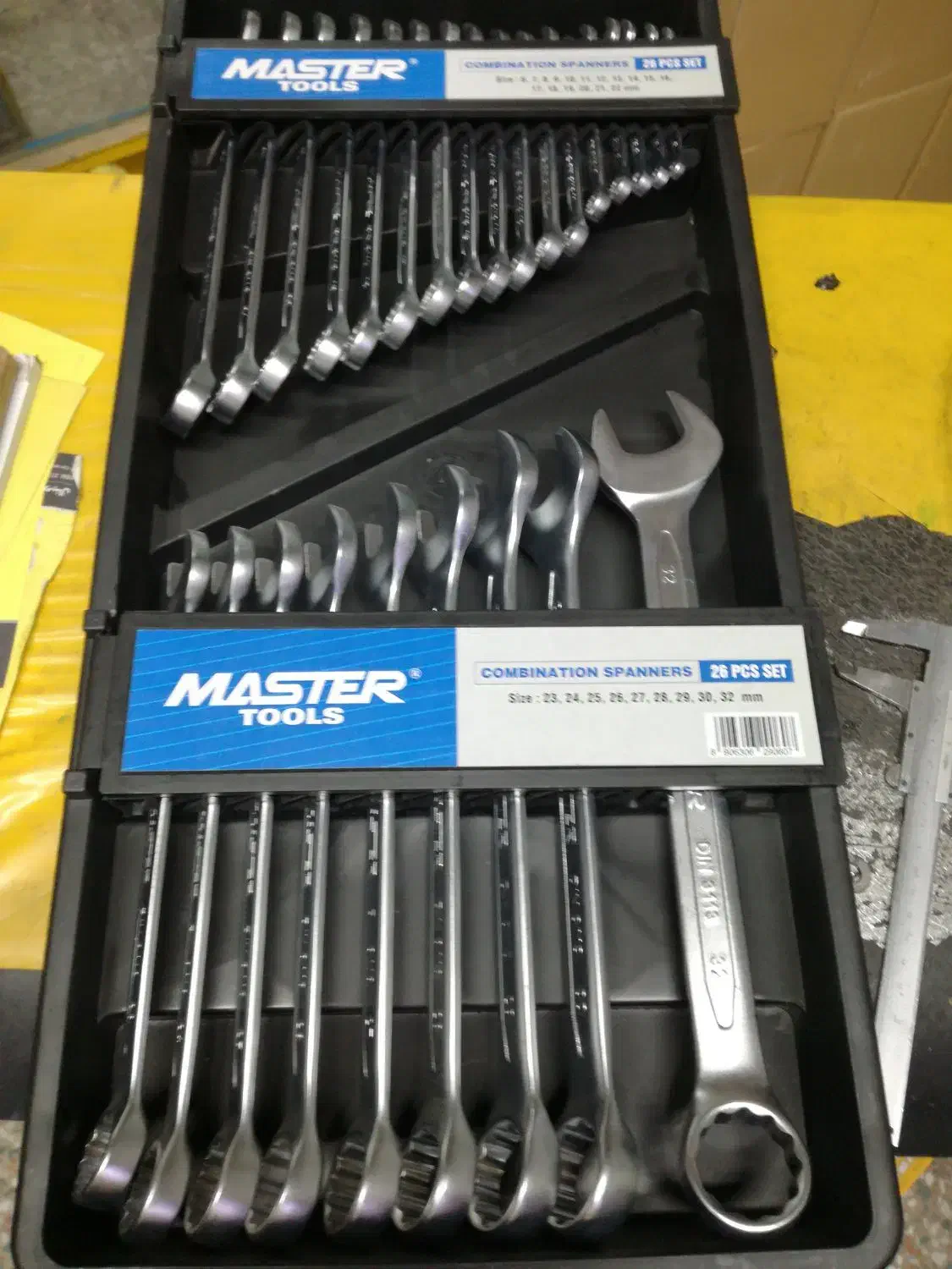 جعبه ست آچار یک سررینگ جنس (MASTER)|ابزارآلات|اهواز, سلیم آباد(سه راه خرمشهر)|دیوار