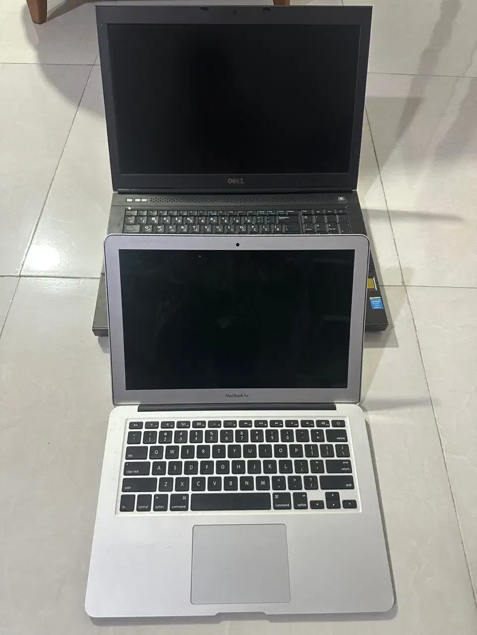 دو عدد لپتاپ dell صنعتی و مک بوک ایر ۲۰۱۴|رایانه همراه|شهریار, شهریار|دیوار