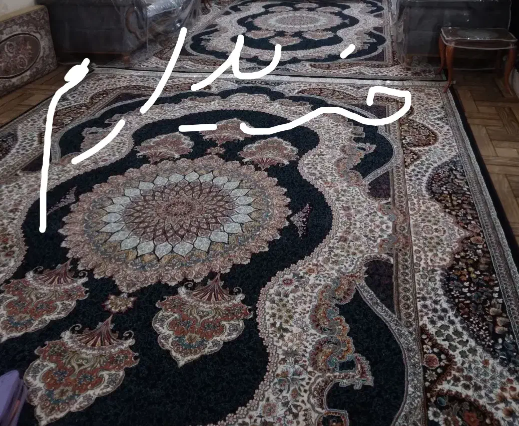 فرش ۱۲متری این طرح|فرش|اراک, |دیوار