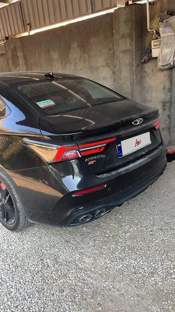 اریزو ۶ جی تی ۴۰۲ مشکی|خودرو سواری و وانت|لامرد, |دیوار