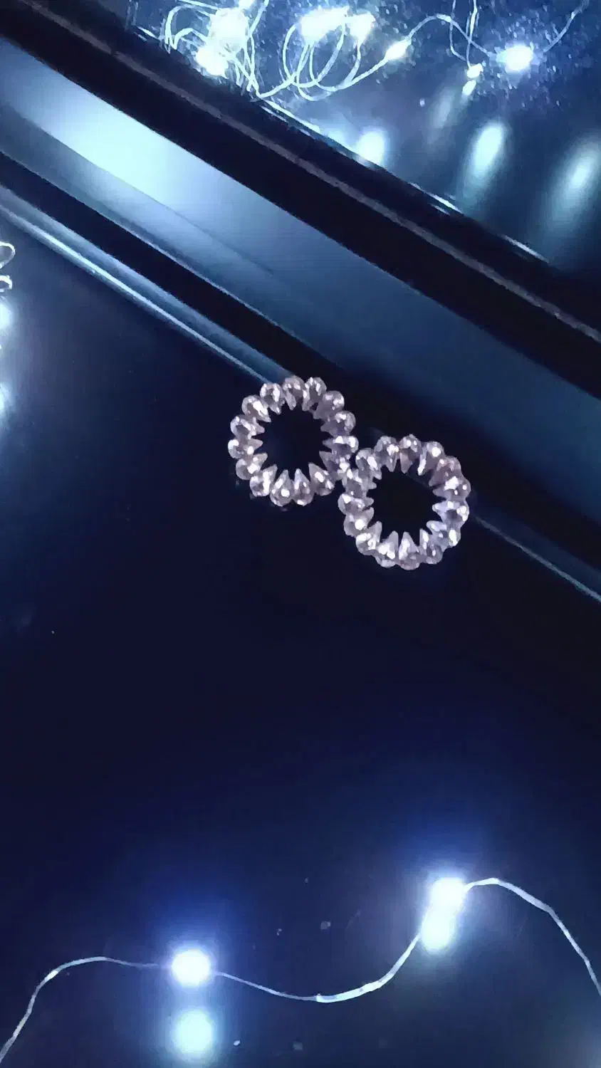 زیورآلات زنانه گوشواره نگینی مجلسی|بدلیجات|اصلاندوز, |دیوار