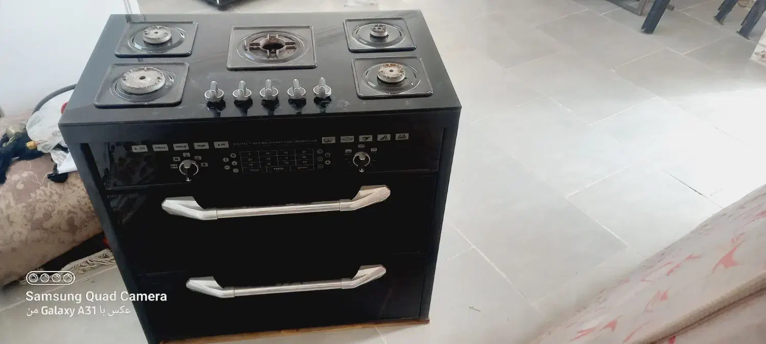 اجاق گاز پنج شعله سالم|اجاق گاز و لوازم برقی پخت‌وپز|سراوان, |دیوار