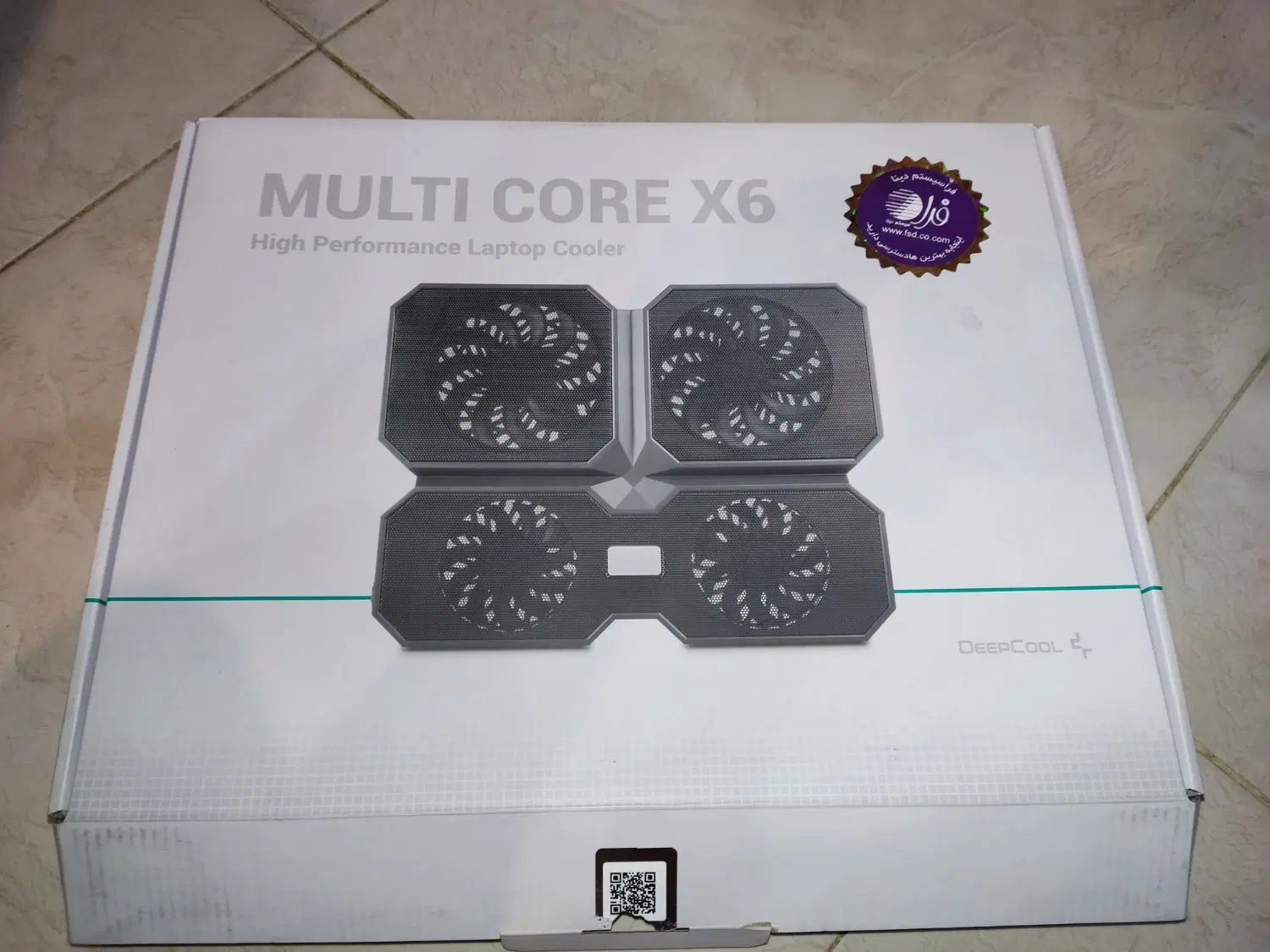 کولپد Multi core x6 deepcool|قطعات و لوازم جانبی رایانه|رشت, پاره بیجار|دیوار