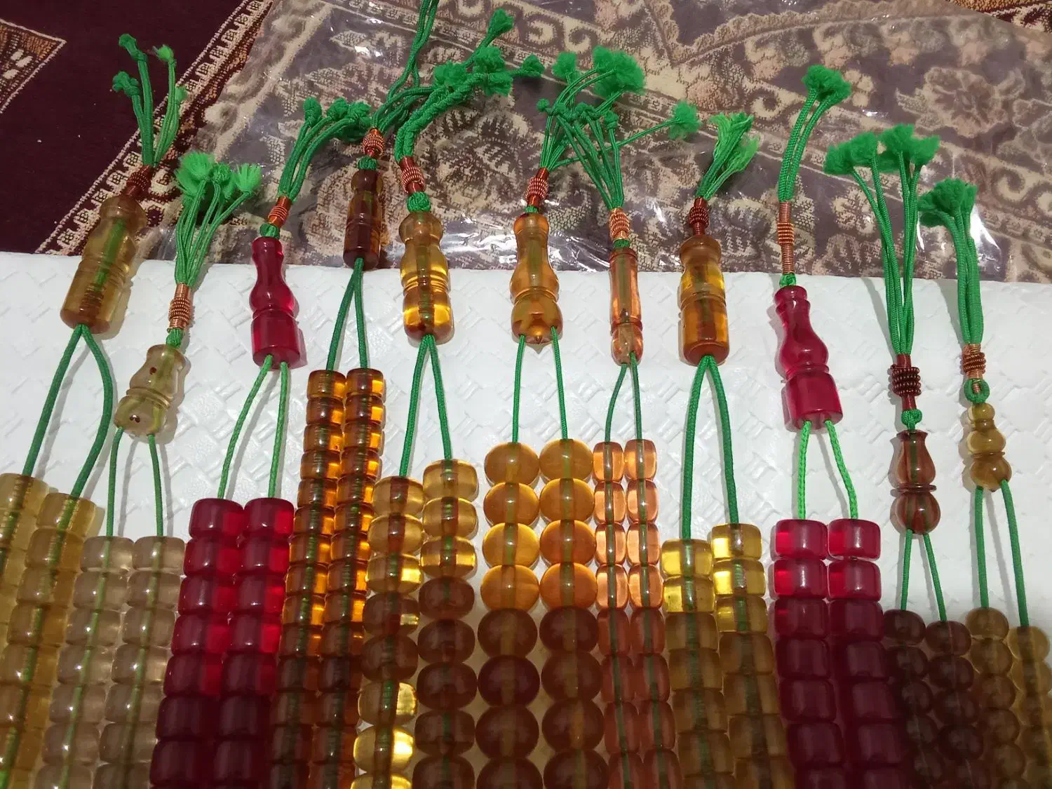 تسبیح سندروس کولکسیونی|جواهرات|نهاوند, |دیوار