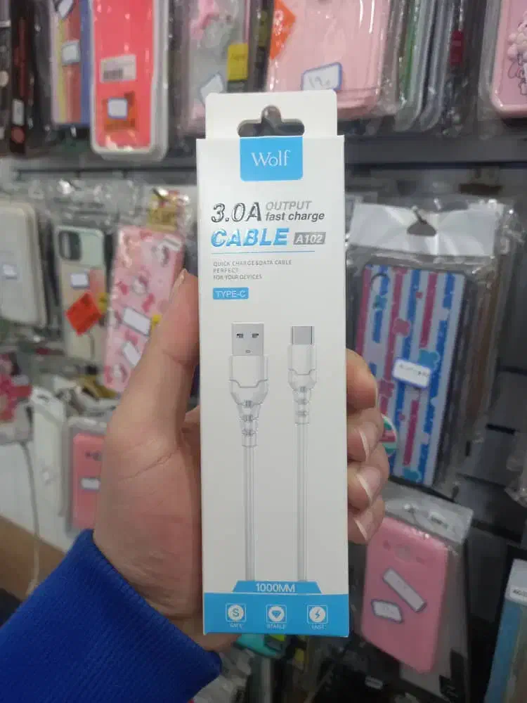 فروش کابل شارژ با یک ماه گارانتی|لوازم جانبی موبایل و تبلت|بجنورد, |دیوار