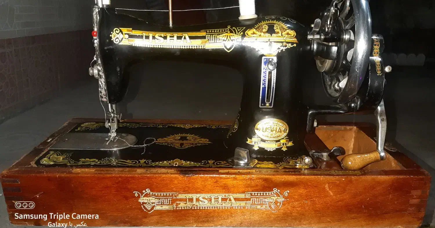 چرخ خیاطی قدیمی دکوری|کلکسیون اشیاء عتیقه|اصفهان, خواجو|دیوار