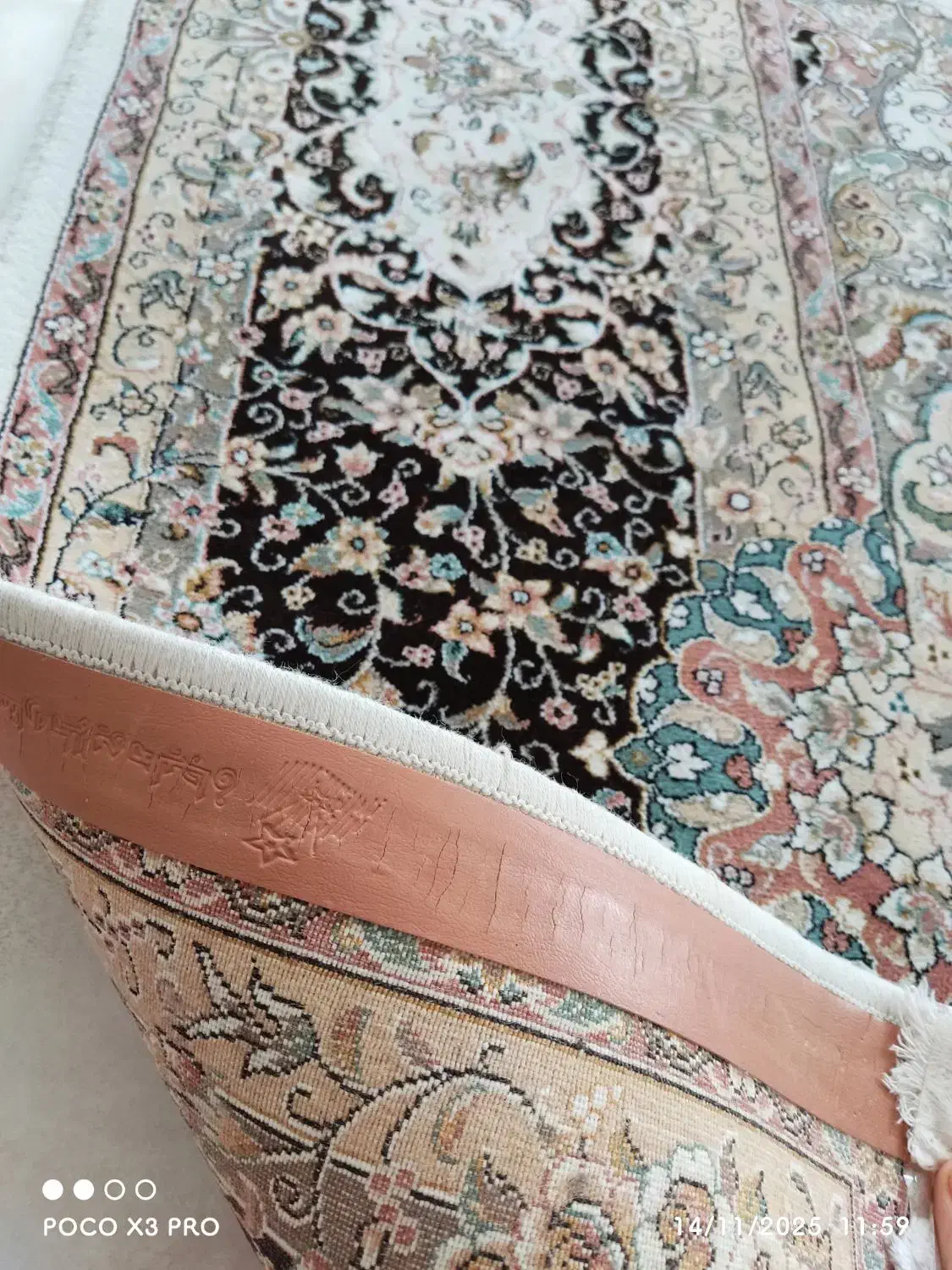 فرش 1200شانه پاتریس،3500تراکم کرم،تمام آکرولیک|فرش|رودهن, |دیوار