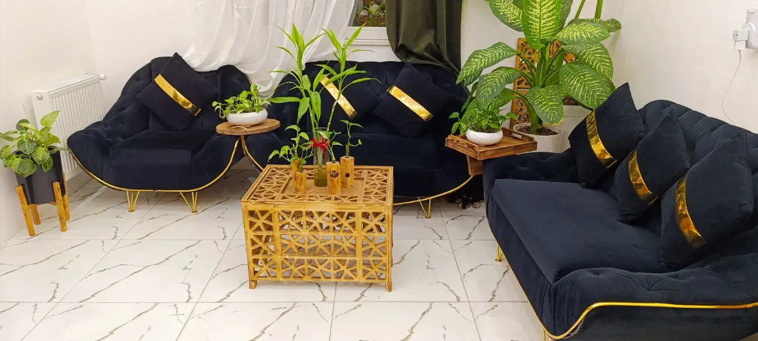 مبل پنج نفره کلاسیک|مبلمان خانگی و میز عسلی|لنگرود, |دیوار