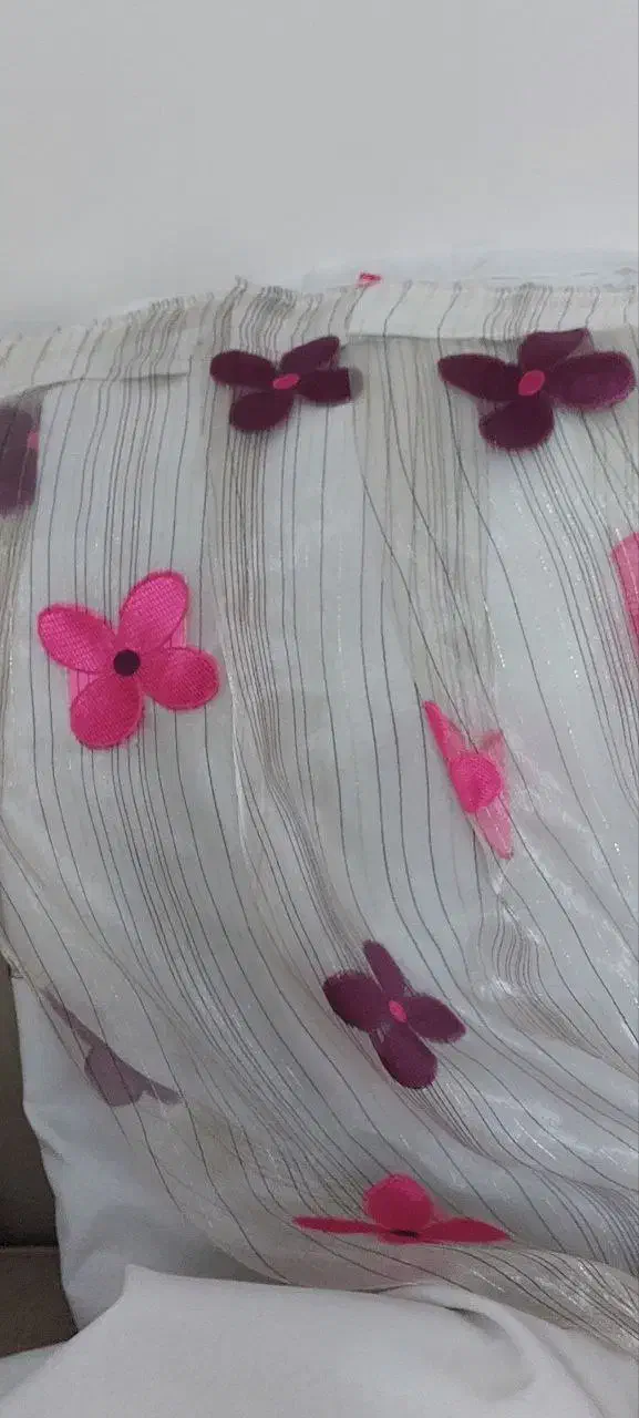 پرده ی حریر و پشت پرده ای|پرده، رانر، رومیزی|تهران, چهارصد دستگاه|دیوار