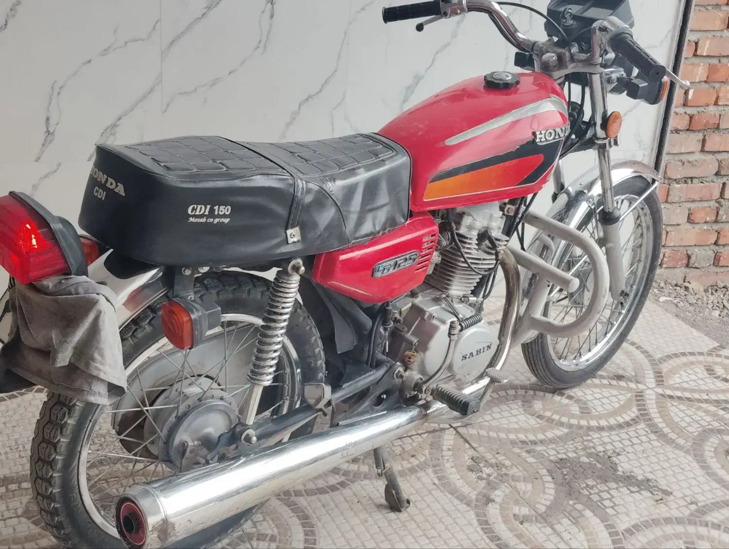 موتور هوندا ۱۲۵ تمیز تازه تعمیر|موتورسیکلت|خسروشاه, |دیوار