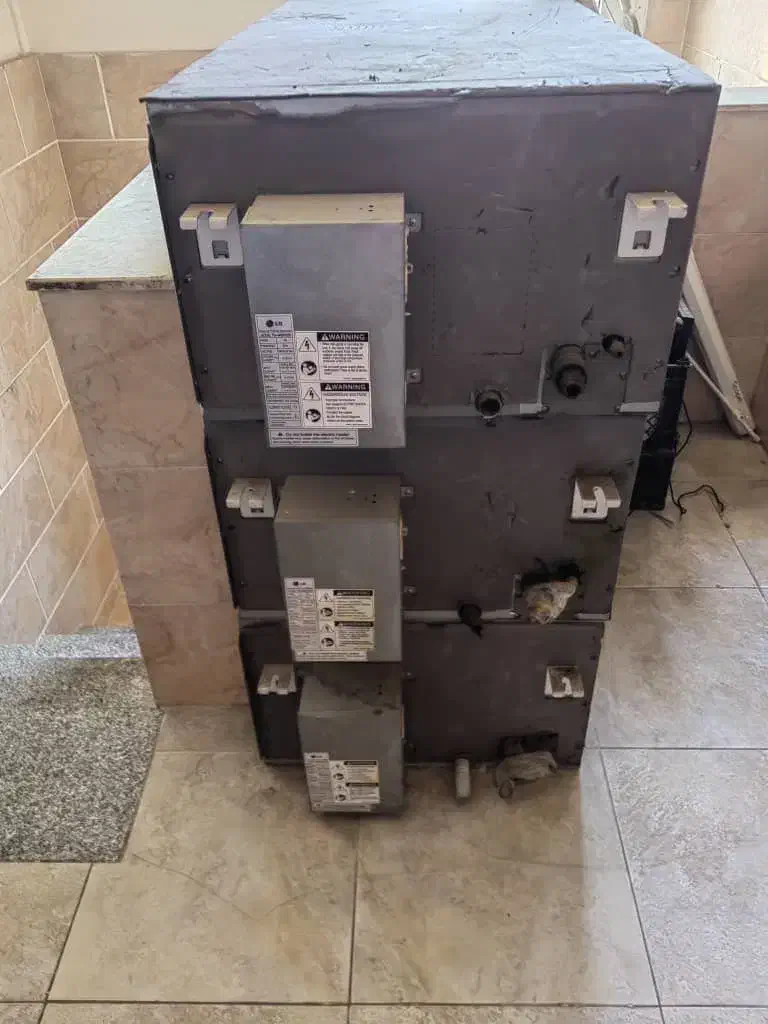 ۳عدد کولر داکت اسپیلیت ۴۸ هزار ال جی|کولر گازی و فن‌کوئل|قائم‌شهر, |دیوار