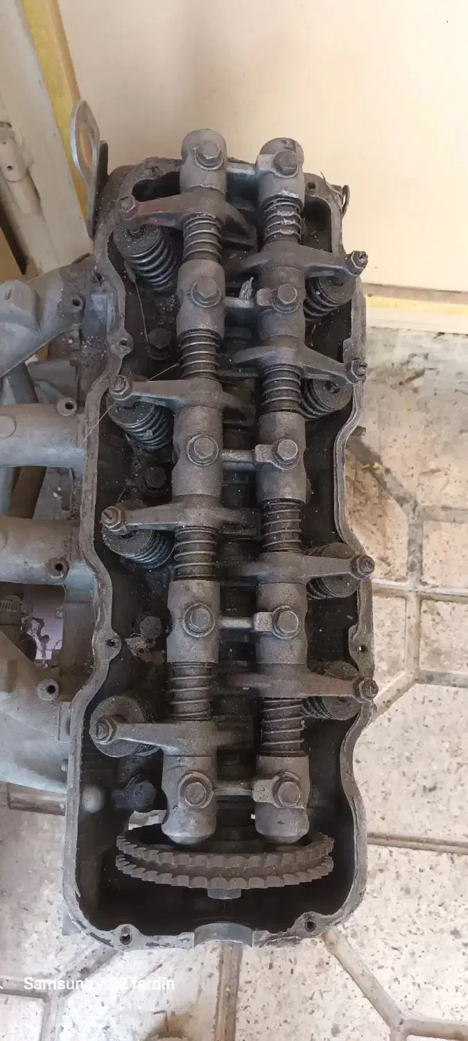 فروش موتور انجین کامل با دورچین سایپا وانت نیسان|قطعات یدکی و لوازم جانبی|مهاباد (آذربایجان غربی), |دیوار