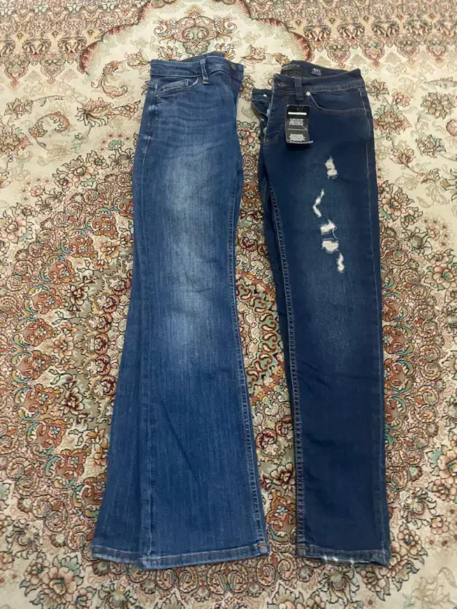 شلوار لی زنانه نو سایز۴۰ جفتش باهم 300|لباس|شاهدشهر, |دیوار