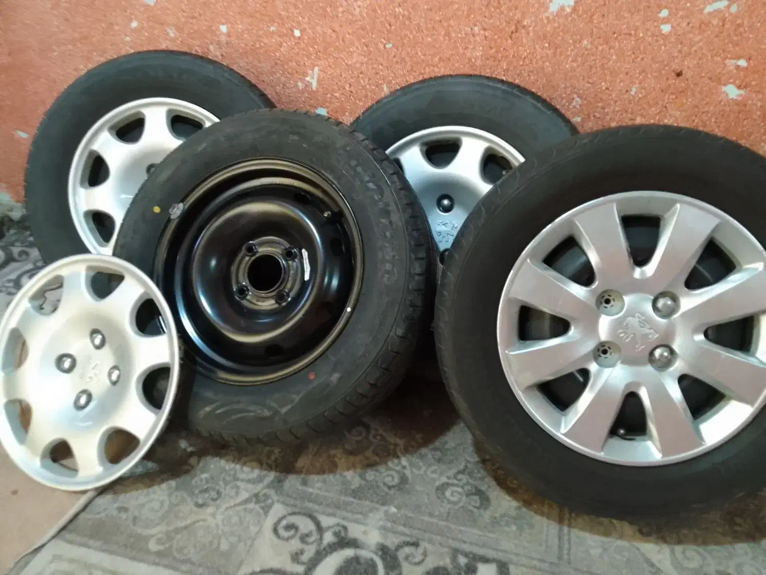 ۴عدد لاستیک ورینگ در حد نو تمیز وسالم|قطعات یدکی و لوازم جانبی|خورموج, |دیوار