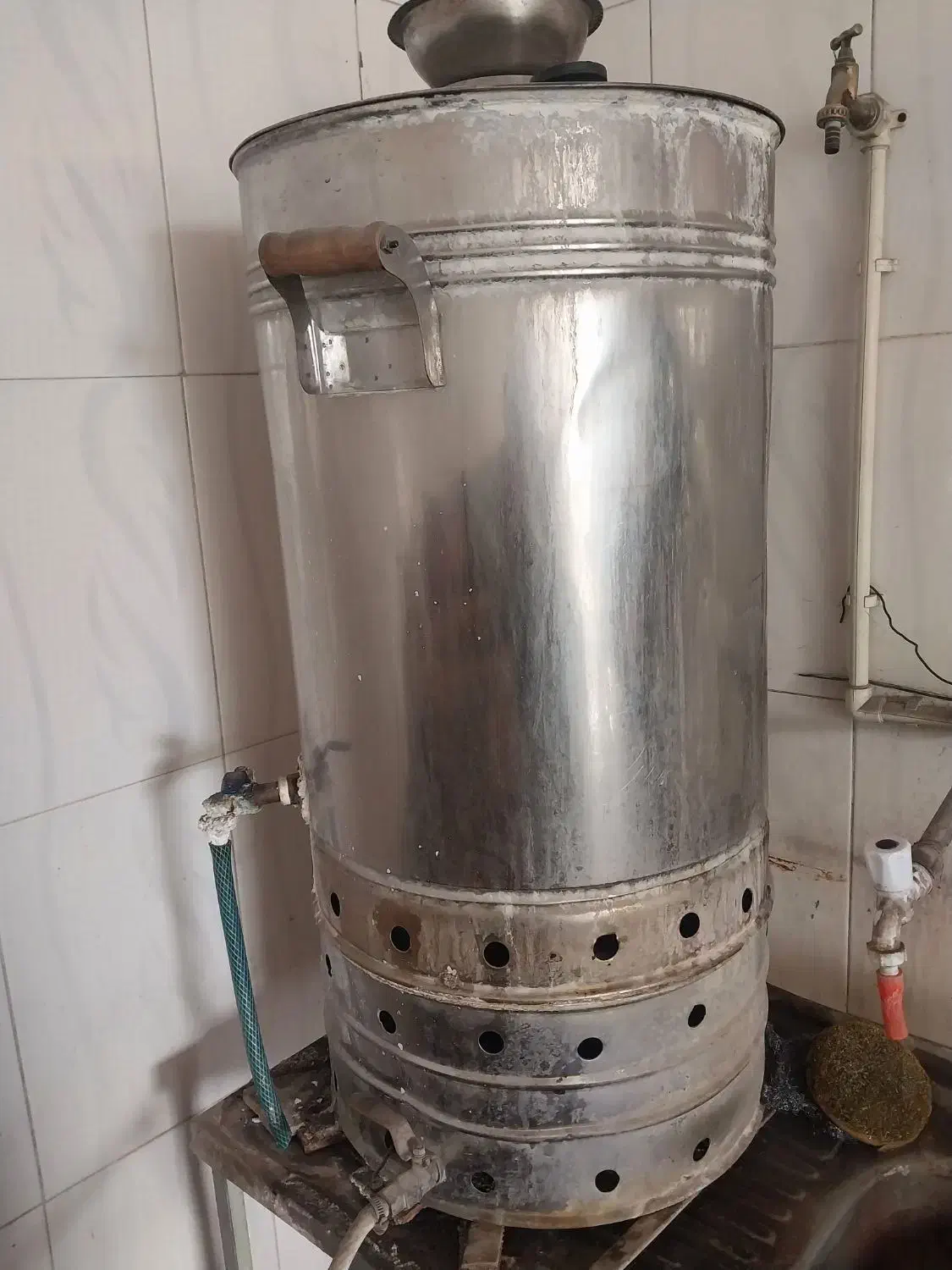 سماور۸۰لیتری در حد نو|سماور، چای‌ساز، قهوه‌ساز|خوی, |دیوار