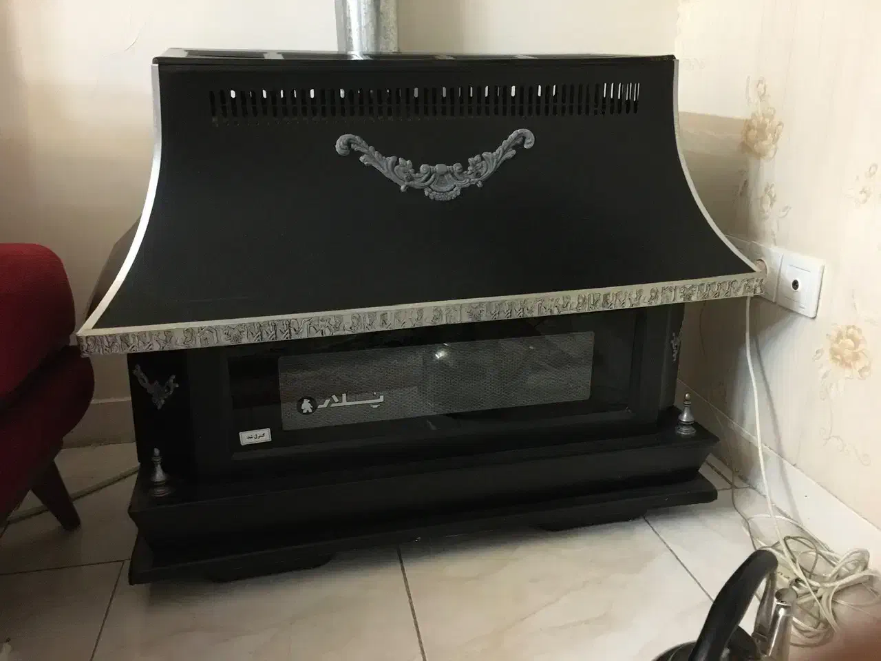 بخاری شومینه ای پلار|بخاری، هیتر، شومینه|ری, دولتآباد|دیوار