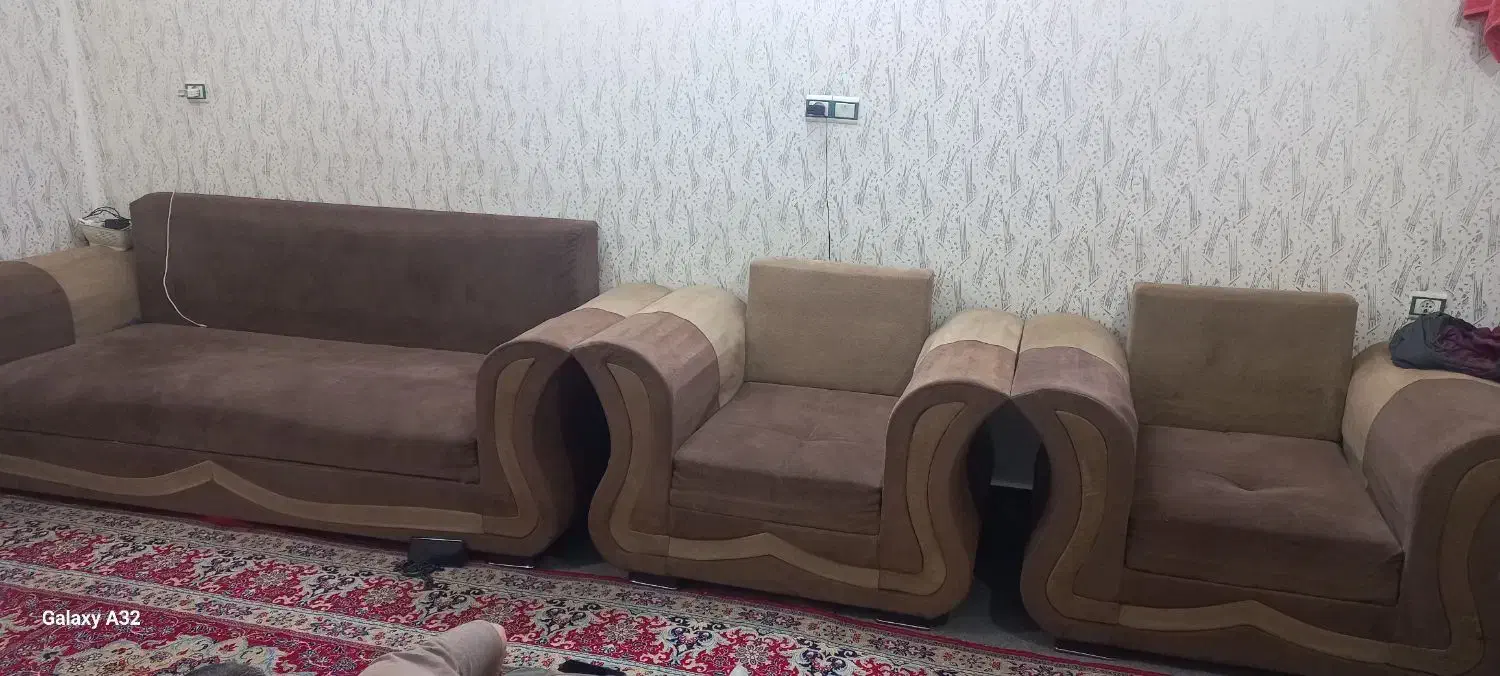 مبل راحتی|مبلمان خانگی و میز عسلی|اهواز, مجاهد|دیوار