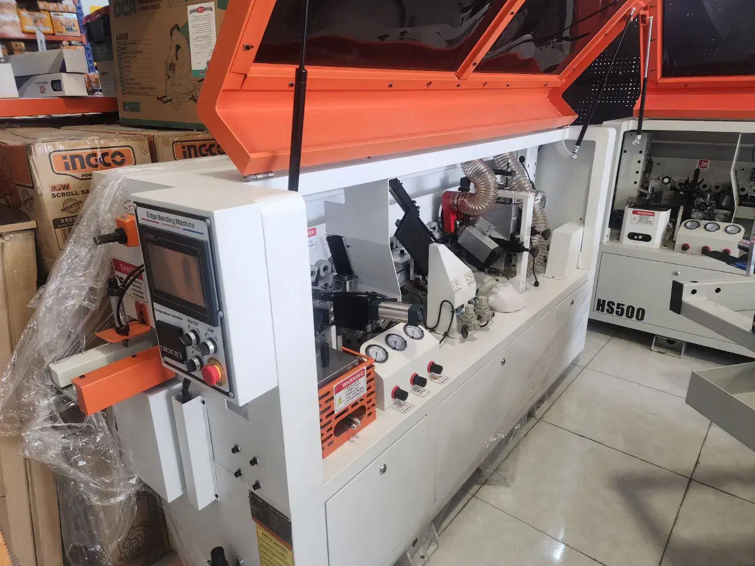 لبه چسبان چهار ایستگاه نیمه صنعتی هولدر HS400|ماشین‌آلات صنعتی|شیراز, شهرک گلها|دیوار