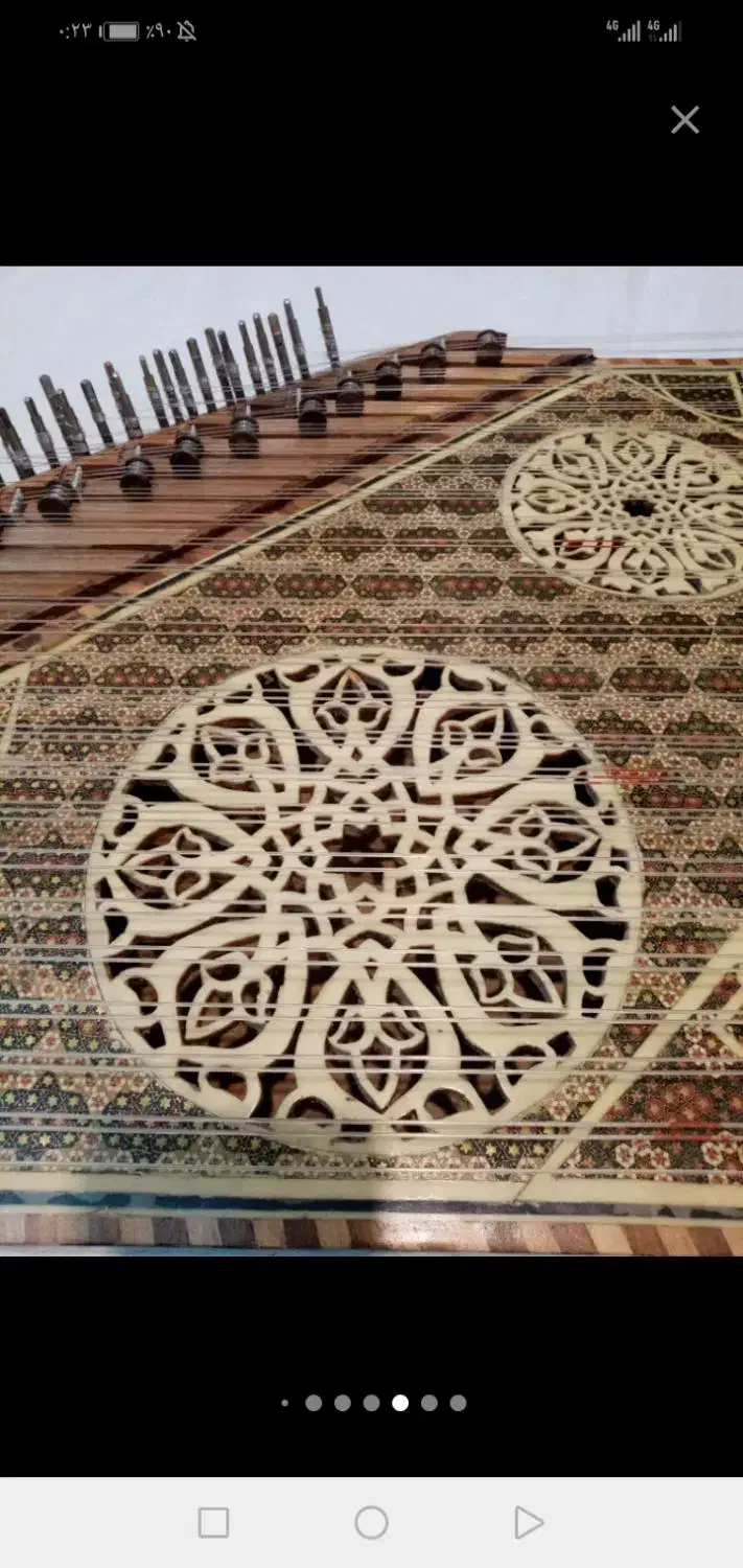 ساز قانون ایرانی خاتم کاری|سازهای سنتی|تهران, بهارستان|دیوار