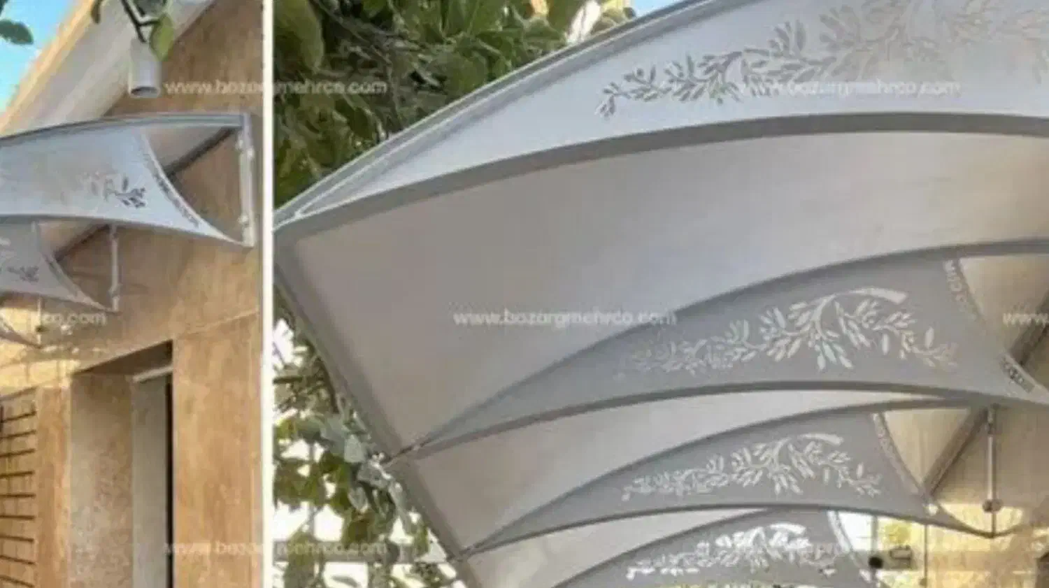 سایبان خودرو شیک و با دوام و ارزان|مصالح و تجهیزات ساختمان|فولادشهر, B2|دیوار