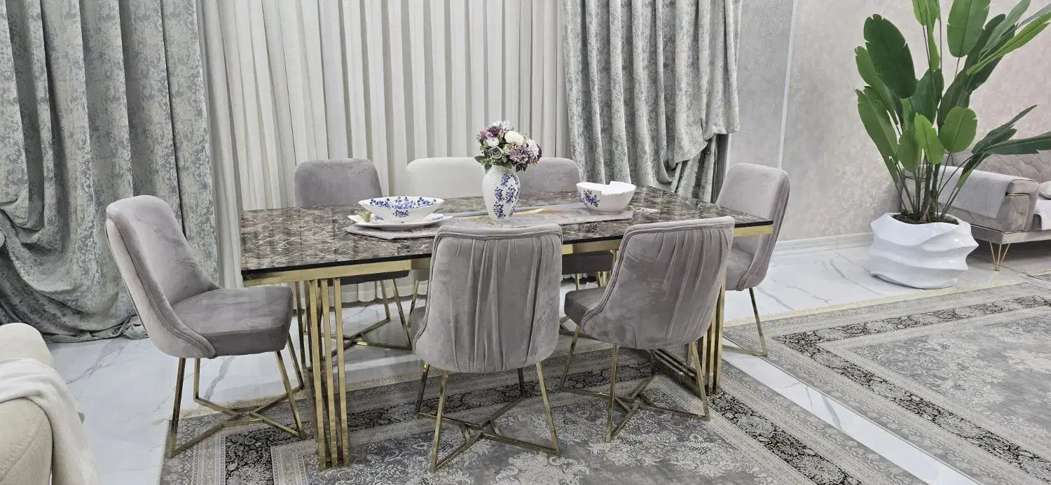 میز ناهار خوری ۶نفره بدون حتی یه بار استفاده|میز و صندلی غذاخوری|نورآباد, |دیوار