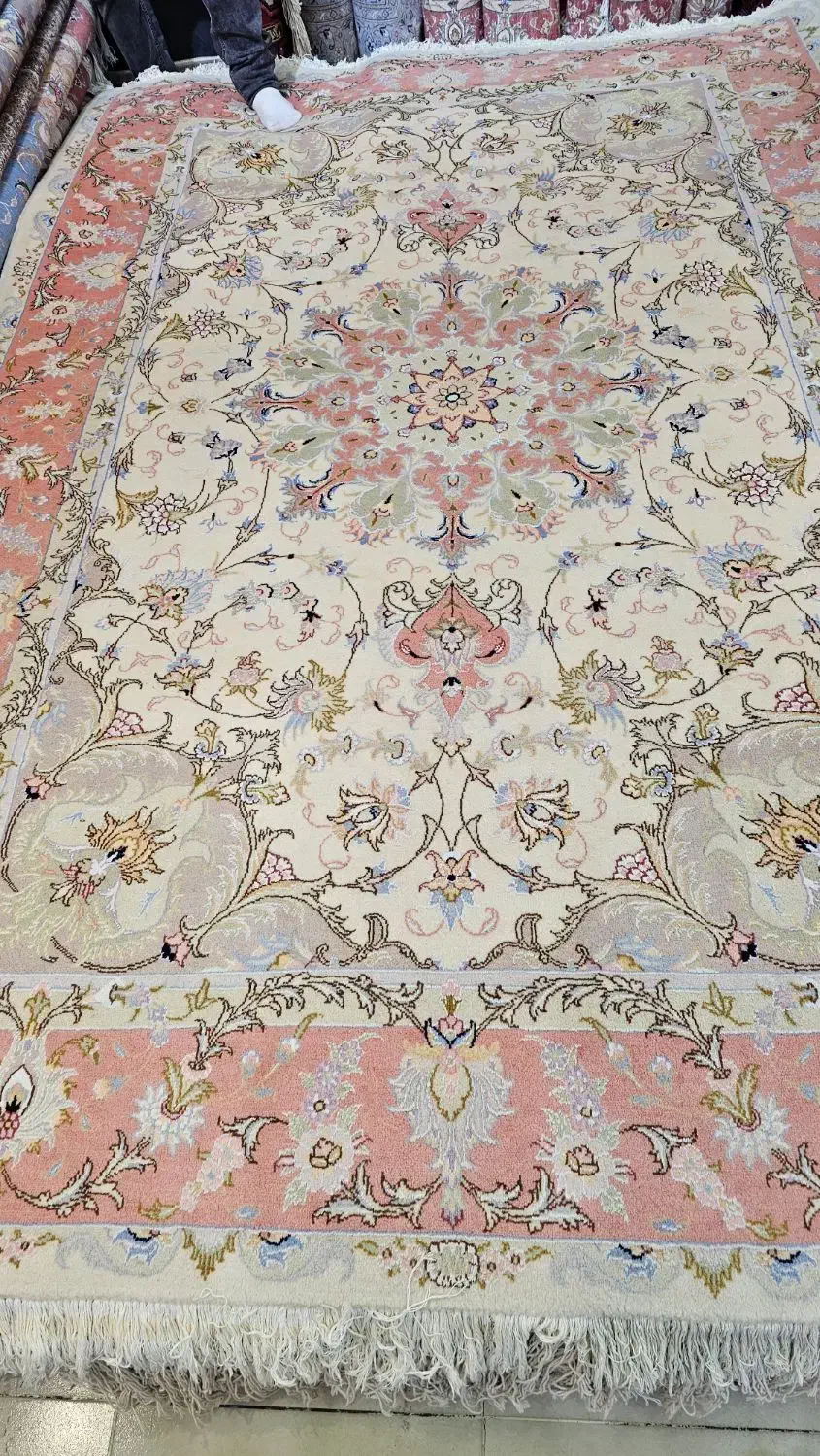 فرش دستباف اولیا نفیس ۶ متری|فرش|تبریز, |دیوار