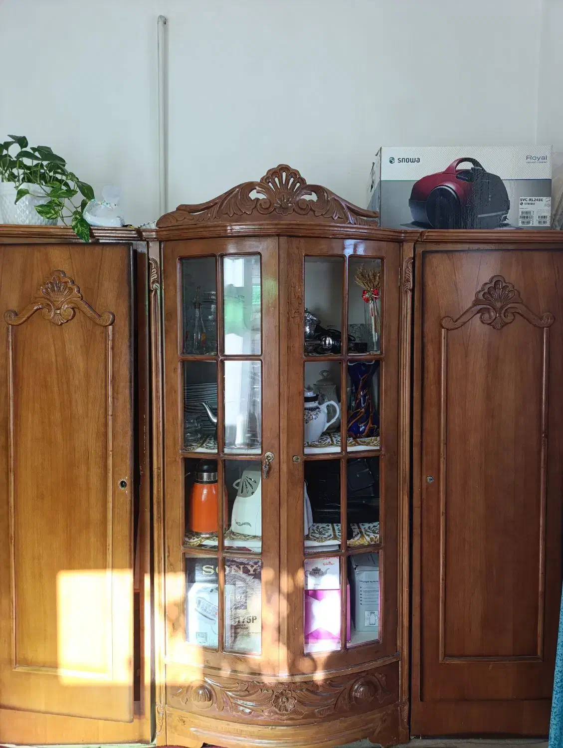 بوفه به همراه دوتا کمد لباس و کمد دراور|جاکفشی، کمد، دراور|خلخال, |دیوار