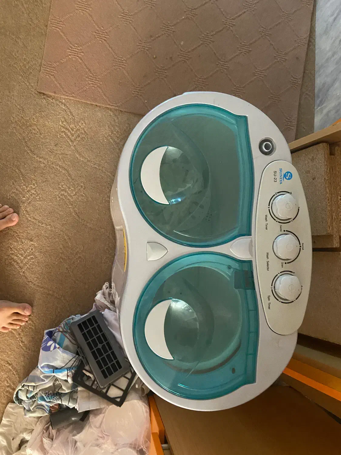 کهنه شور دو قلو سونیا|ماشین لباسشویی و خشک‌کن لباس|قم, انصار‌الحسین|دیوار