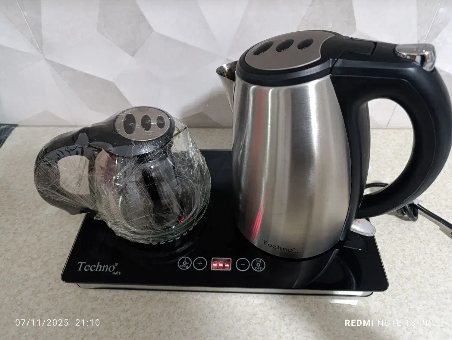 چای ساز Techno|سماور، چای‌ساز، قهوه‌ساز|کرج, کمال‌شهر|دیوار