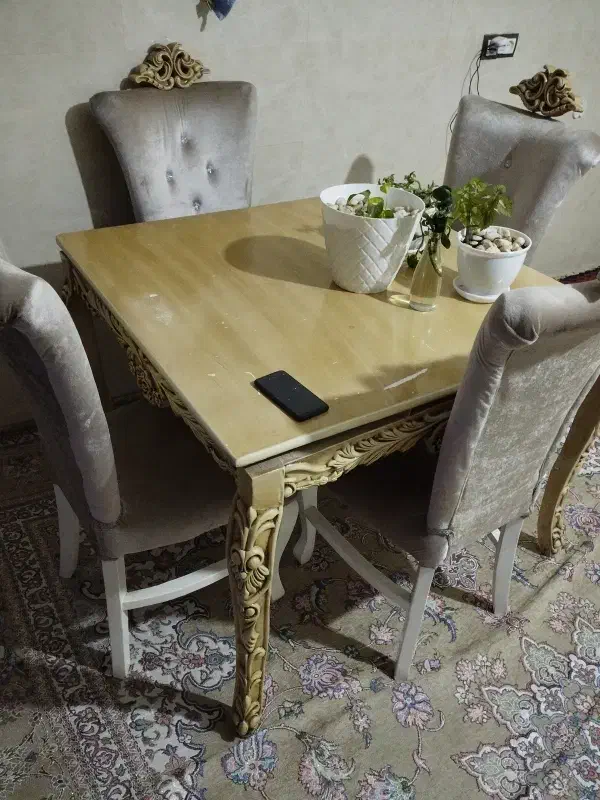 میز غذاخوری|میز و صندلی غذاخوری|تاکستان, |دیوار