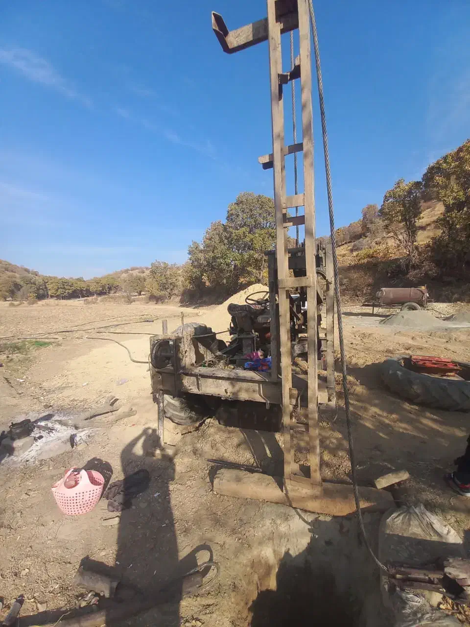 ساخت دستگاه حفاری|خدمات پیشه و مهارت|بم, |دیوار