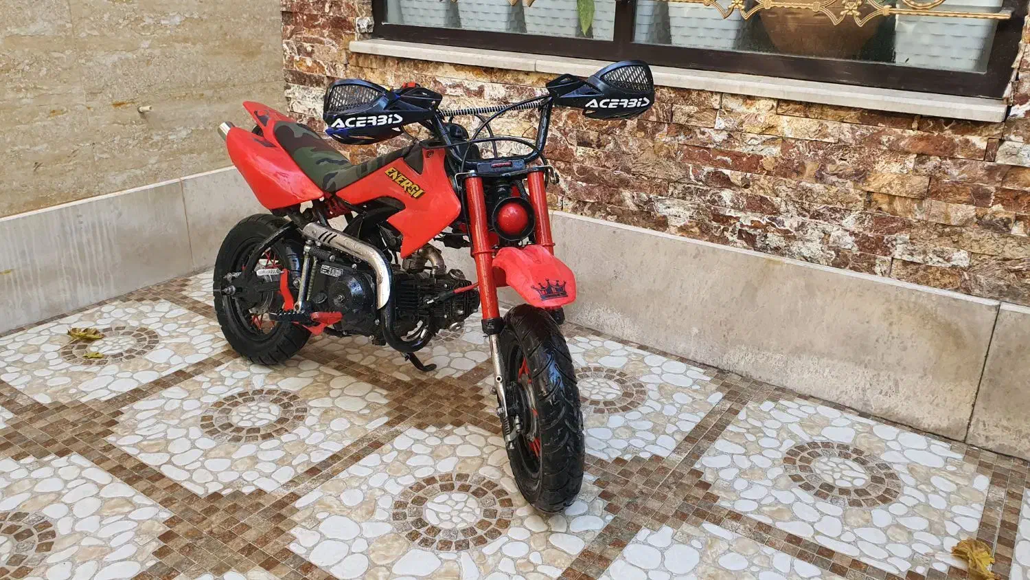 مینی موتورکراس 80 سی سی 4دنده کلاچ اتومات مدل 1400|موتورسیکلت|مراغه, |دیوار