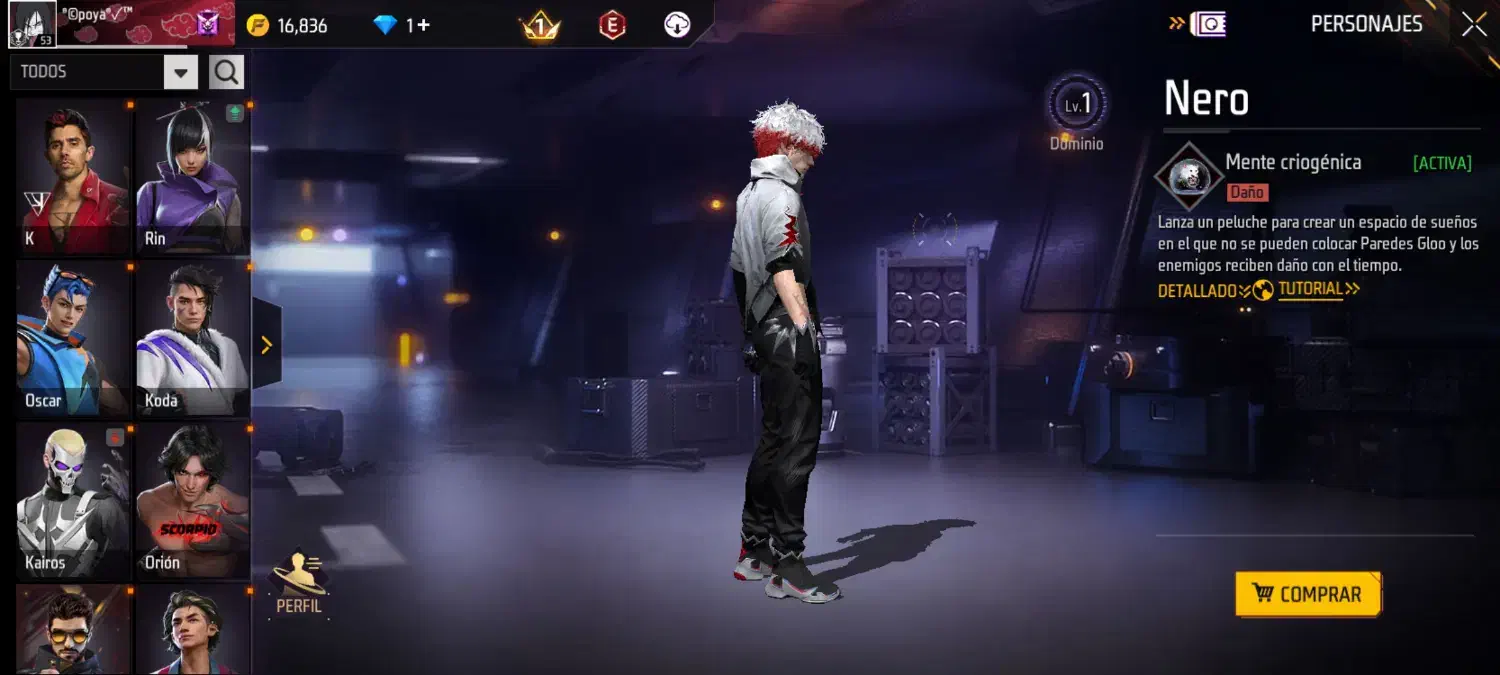 اکانت فری فایر لول ۵۳|کنسول، بازی ویدئویی و آنلاین|رفسنجان, |دیوار