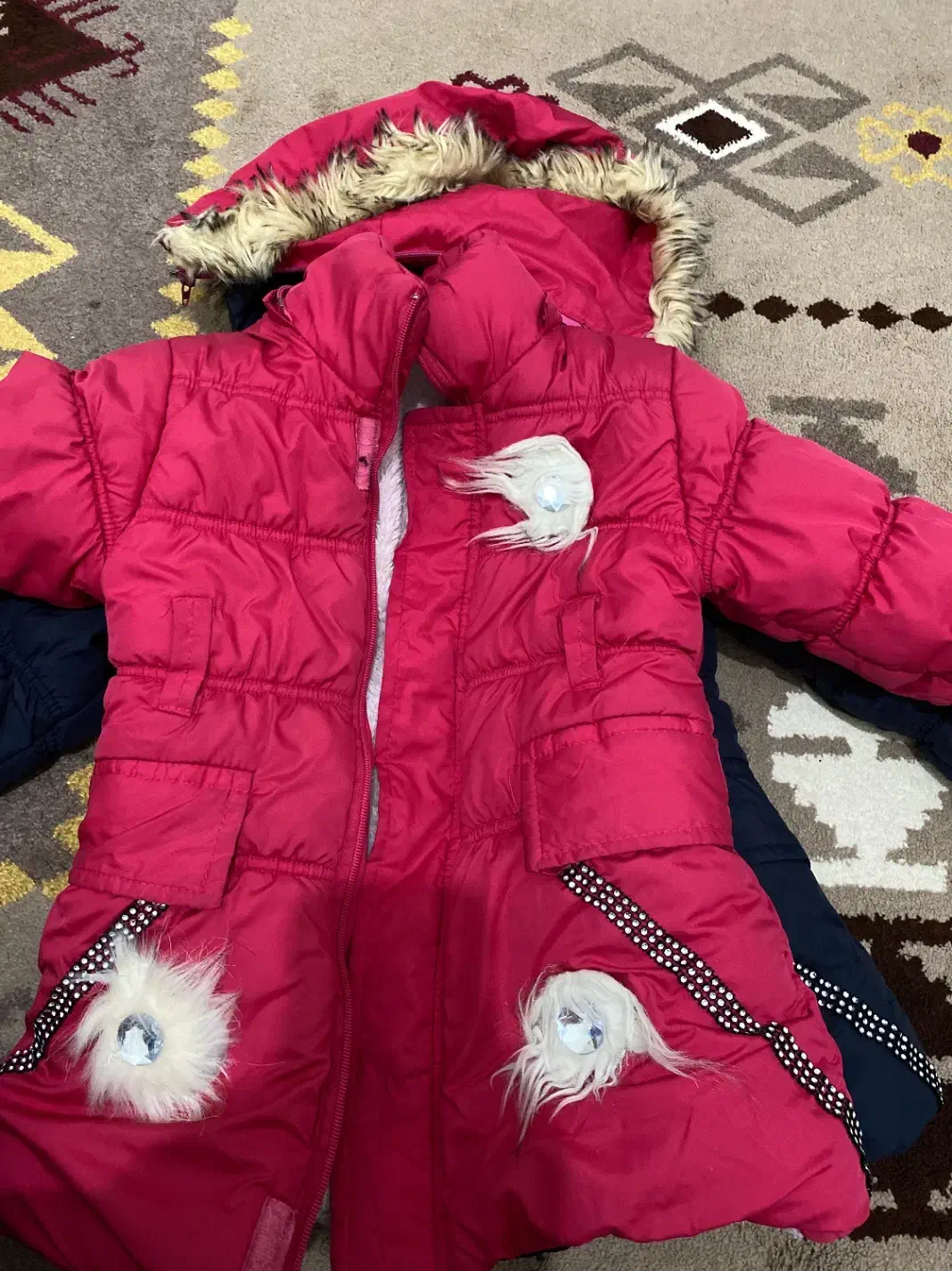 کاپشن دخترانه|کفش و لباس بچه|کرج, شهرک علی ابن ابیطالب (کوثر)|دیوار