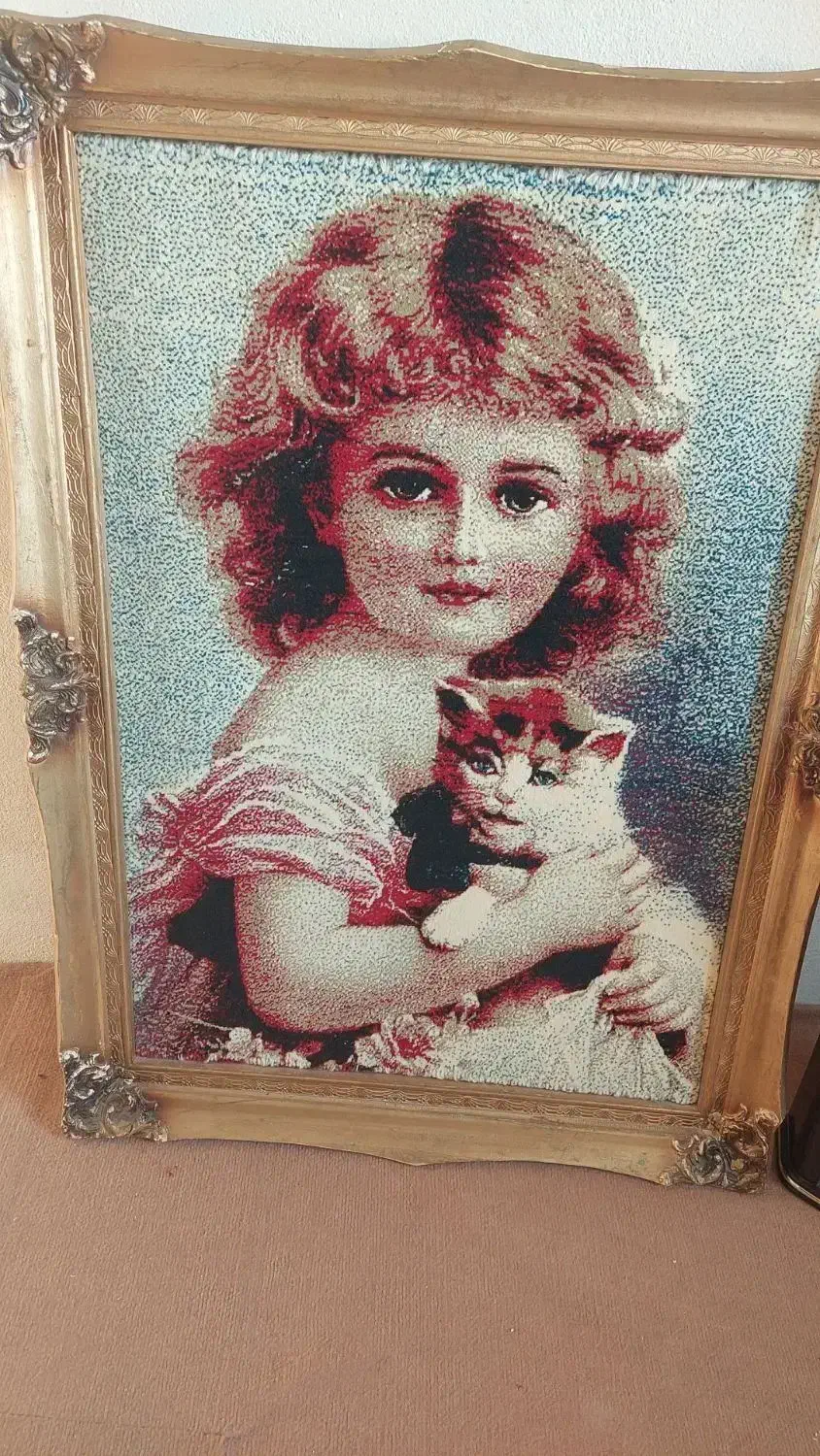 تابلو فرش با ساعت دقیق کار میکنه|تابلو فرش|ارومیه, |دیوار