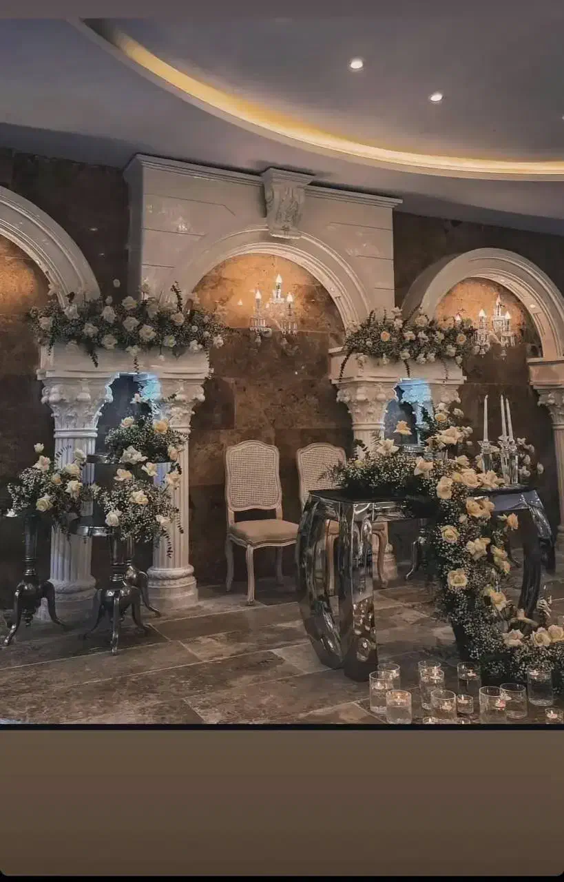 ورودی طراحی باغ عروس آلاچیق آبنما ستون|مصالح و تجهیزات ساختمان|اردبیل, |دیوار