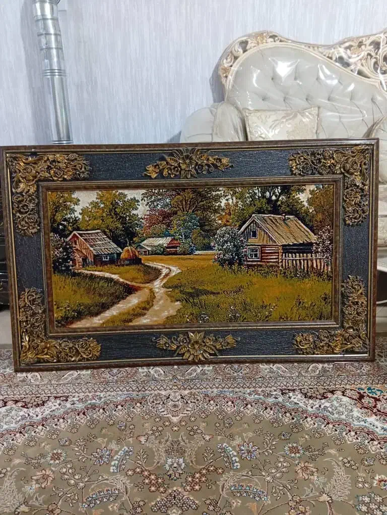 تابلو فرش|تابلو فرش|پاکدشت, خاتون آباد|دیوار