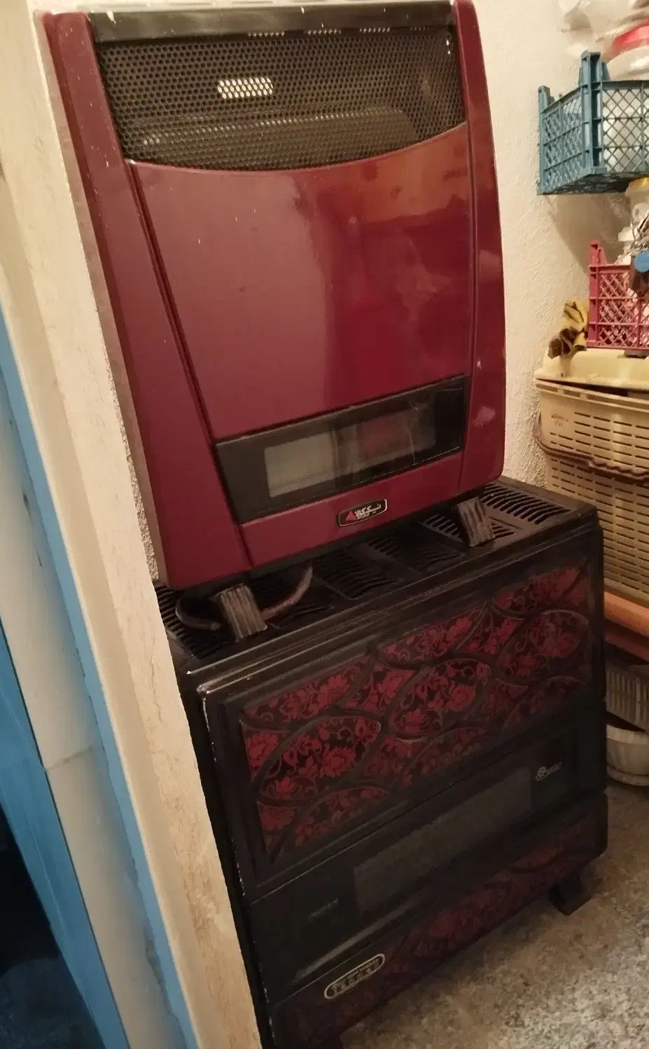 بخاری گازی ایران شرق و نیک کالا با هم یا جدا|بخاری، هیتر، شومینه|محمدشهر, محمدشهر|دیوار