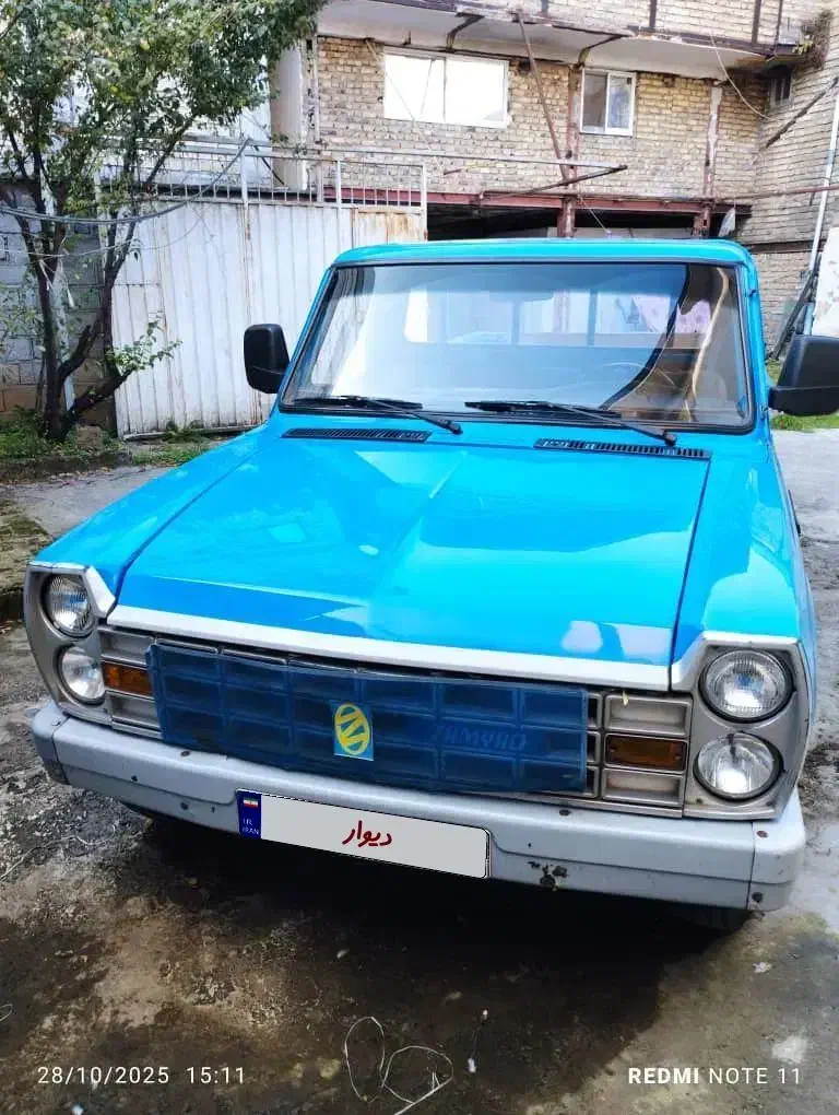 نیسان وانت دوگانه 96 بیرنگ و درجه یک تک برگ سند|خودرو سواری و وانت|لنگرود, |دیوار