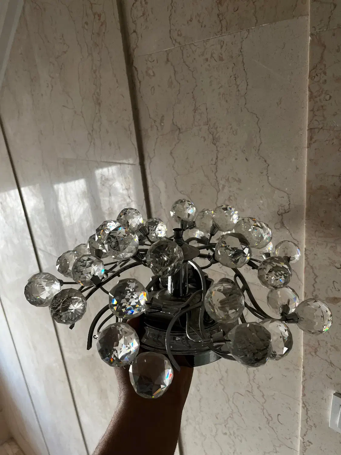 لوستر|لوستر و چراغ آویز|تهران, قلمستان|دیوار