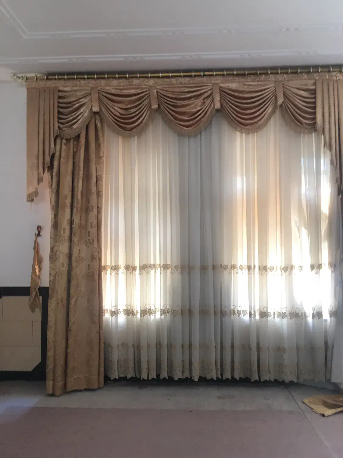 پرده خانه پرده سلطنتی|پرده، رانر، رومیزی|کازرون, |دیوار