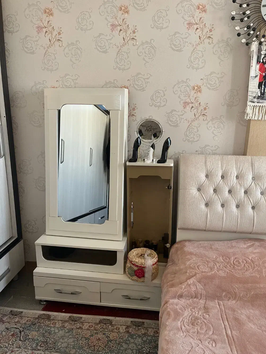 تخت خواب دونفره اعلا|تخت و سرویس خواب|جلفا, |دیوار