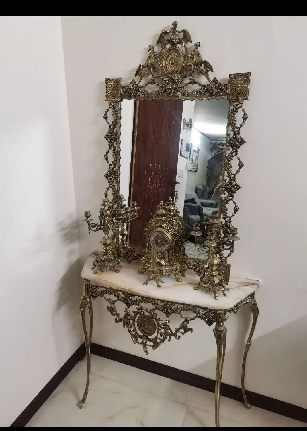 آینه وکنسول|بوفه، ویترین، کنسول|خمین, |دیوار