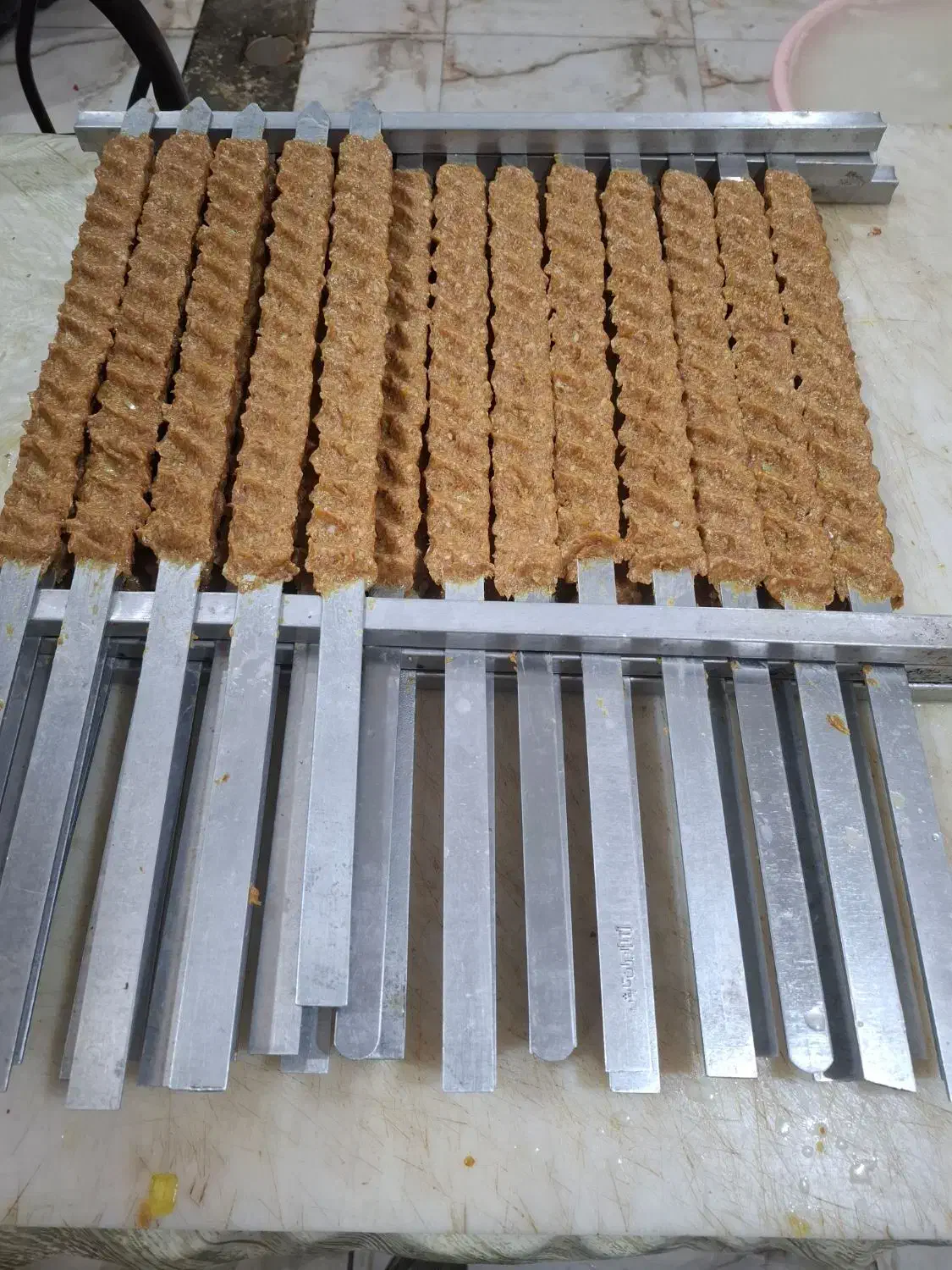 چلو کباب کوبیده ۴۰ سانتی لقمه زعفرانی ۱۱۰هزار|خدمات پذیرایی، مراسم|کرمانشاه, |دیوار