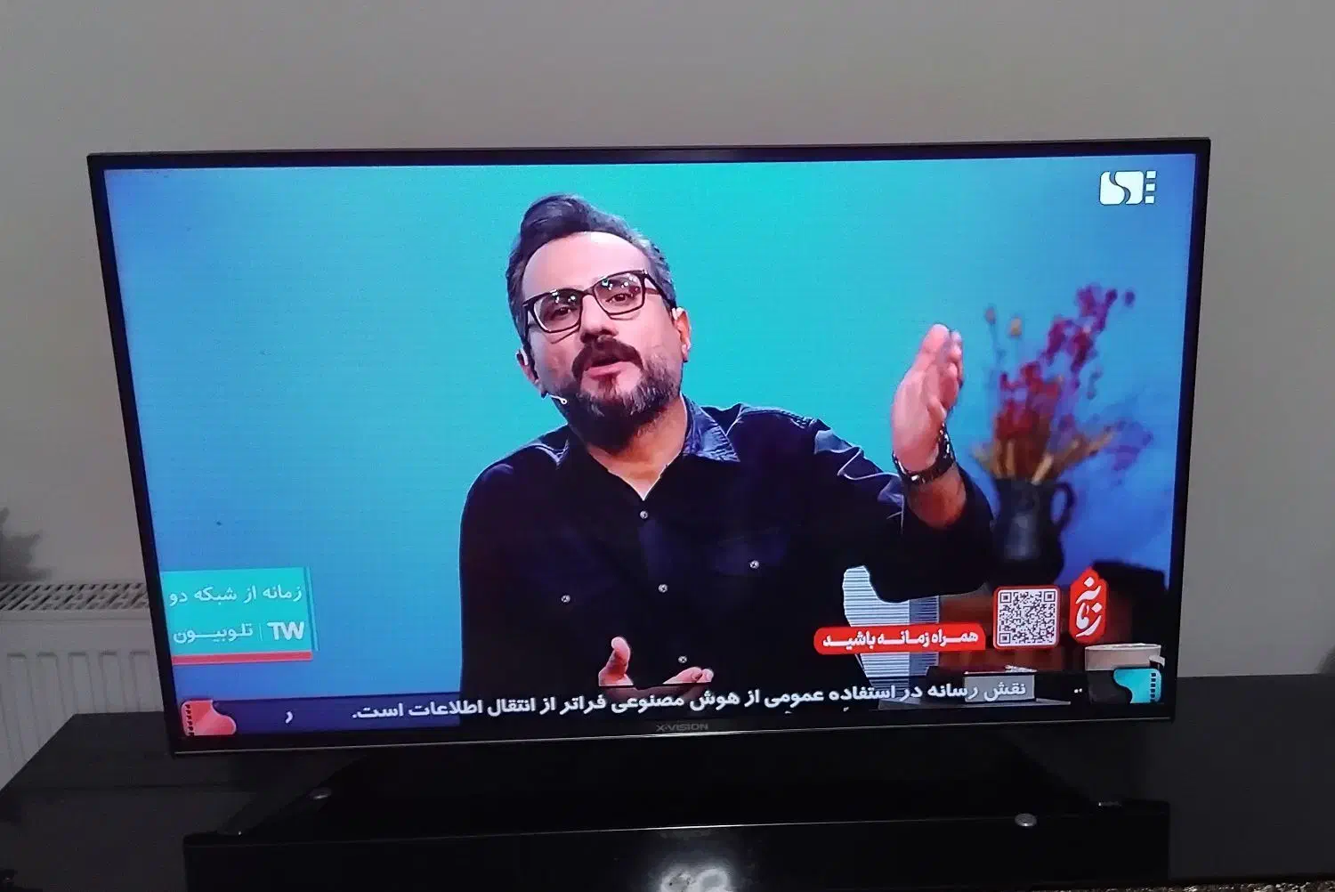 ال ای دی سالم درحد نو مدل 43|تلویزیون و پروژکتور|قزوین, |دیوار