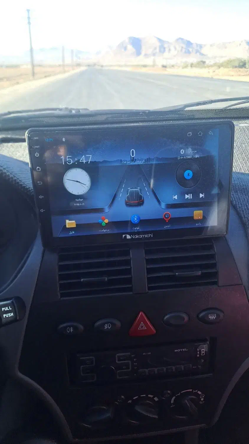 تیبا1 همراه بامانیتورودوربین دنده عقب|خودرو سواری و وانت|شهرکرد, |دیوار