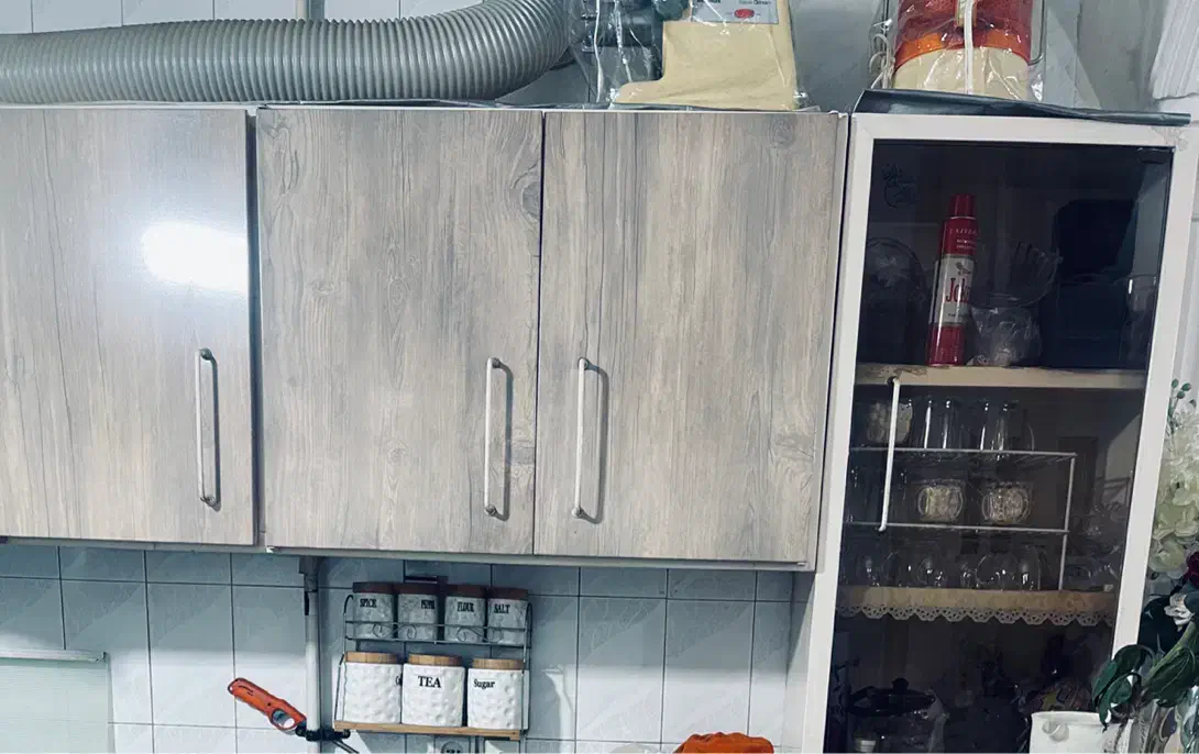 کابینت فلزی کارکرده|کتابخانه، شلف، قفسه‌های دیواری|گرگان, |دیوار