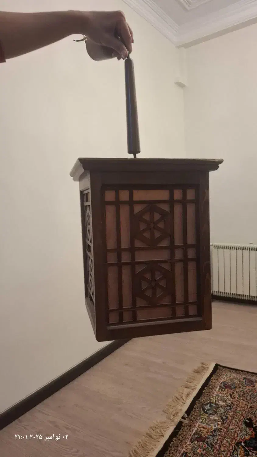 لوستر چوبی|لوستر و چراغ آویز|تهران, درختی|دیوار