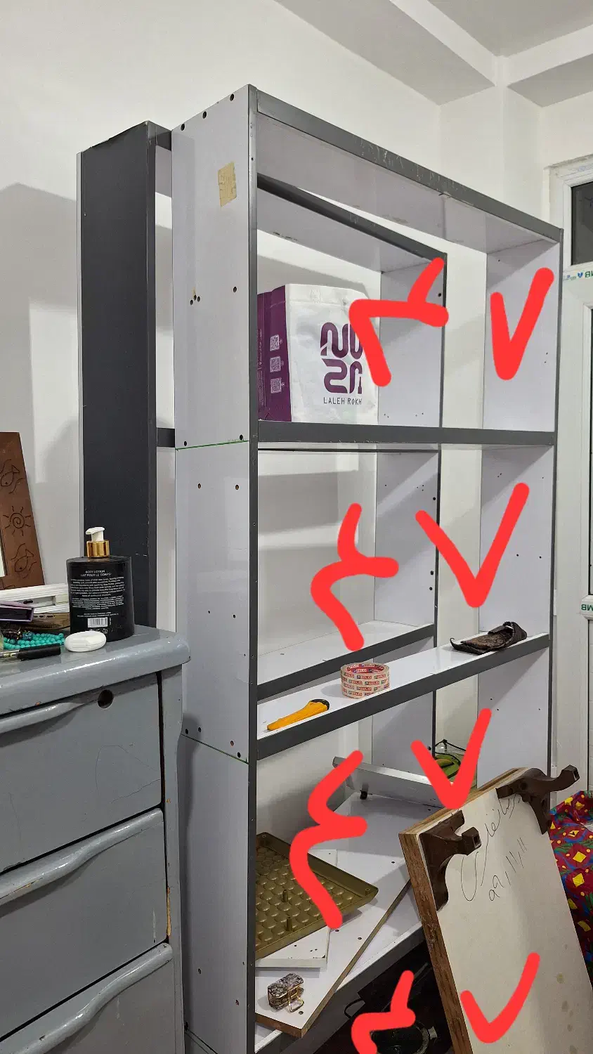 فروش یک جفت طبقه ام دی اف  مخصوص خونه و مغازه|کتابخانه، شلف، قفسه‌های دیواری|بوشهر, |دیوار