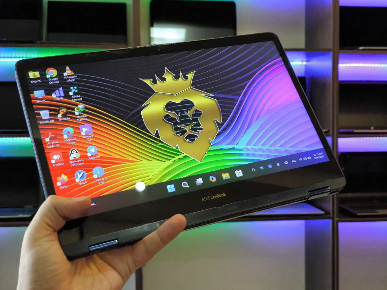 ایسوز زن بوک فلیپ ZenBook Flip پردازنده i7 رم ۱۶|رایانه همراه|تهران, میدان ولیعصر|دیوار